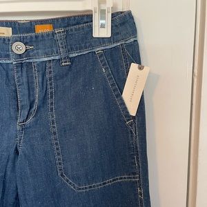 Anthropologie Utility Wide Leg Pants